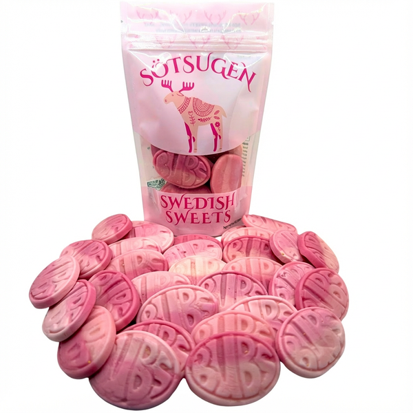 Bubs Wild Foamy Strawberry Pomegranate Oval