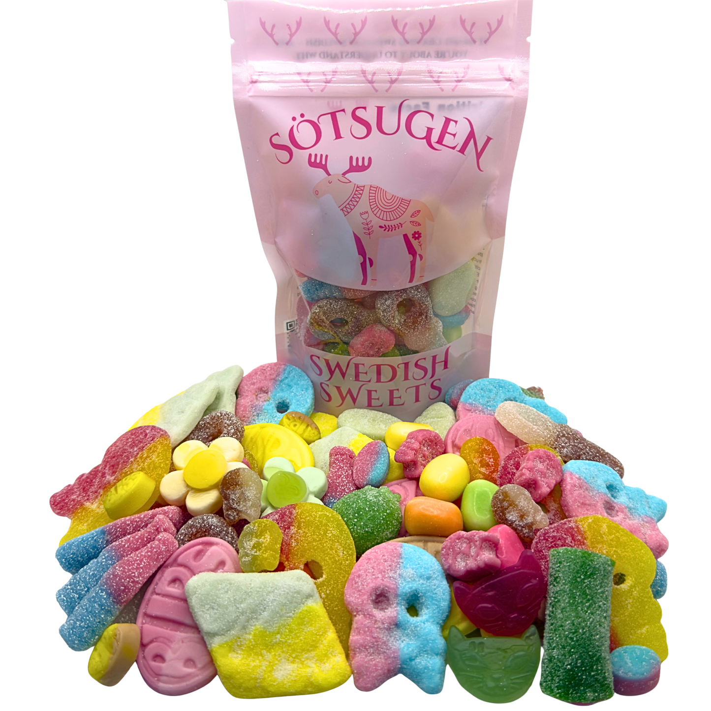 Bubs mix with Swedish Candy