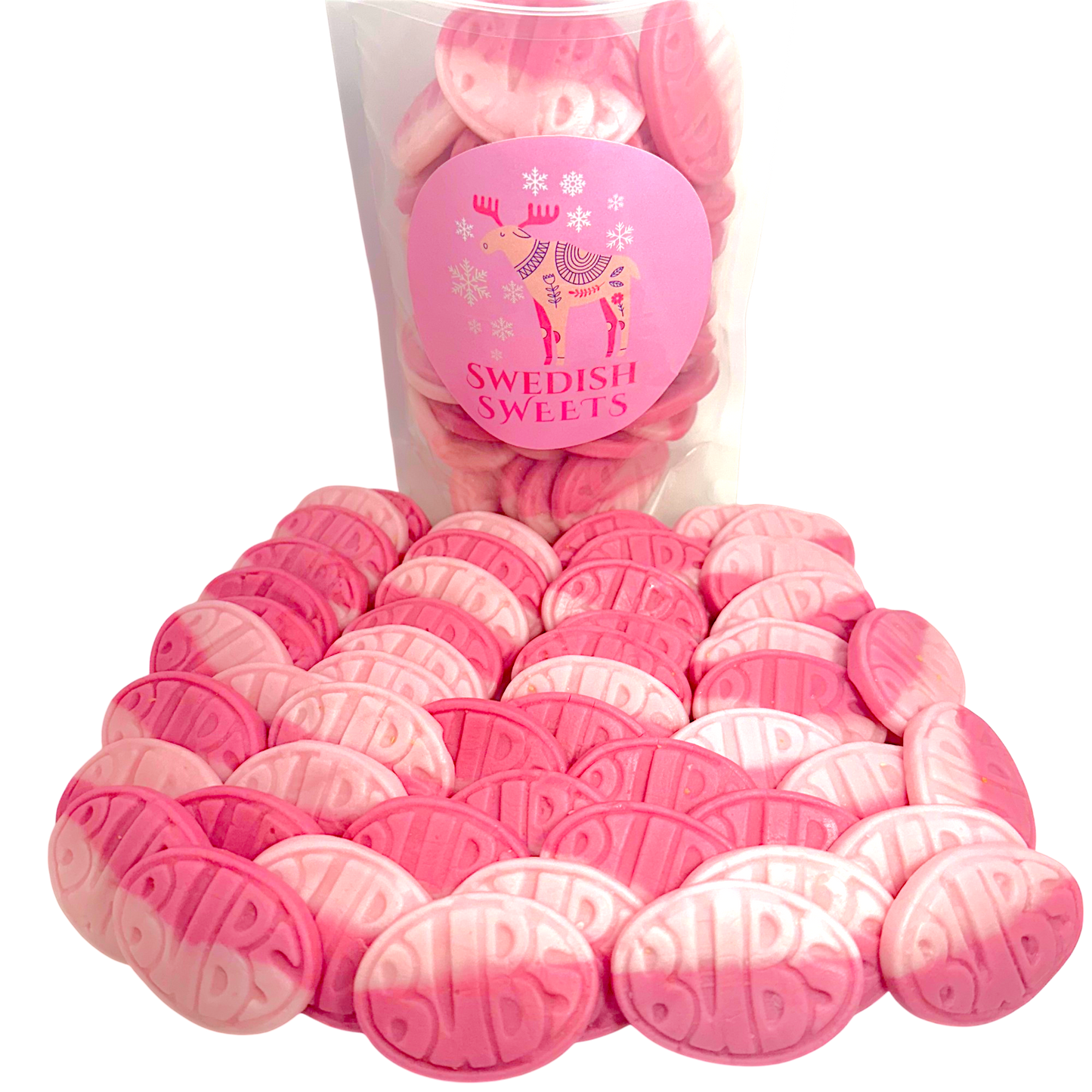Bubs Wild Foamy Strawberry Pomegranate Oval