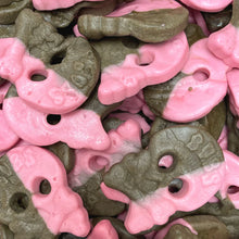 Bubs Foamy Raspberry/Licorice Skull.