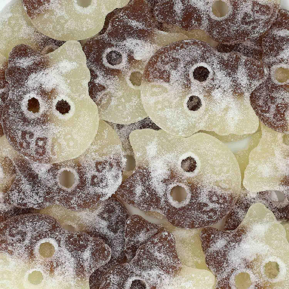 Bubs Sour Cola Skull.