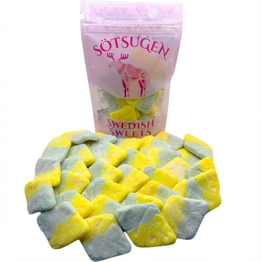 Bubs Sour Foam Rombs Tutti Frutti