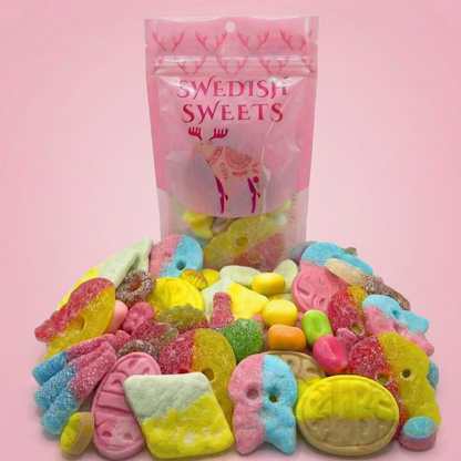 Bubs mix with Swedish Candy