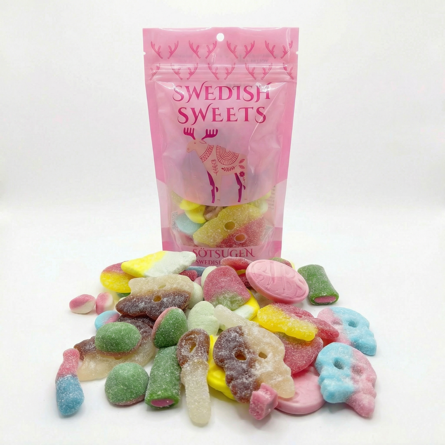 Bubs mix with Swedish Candy