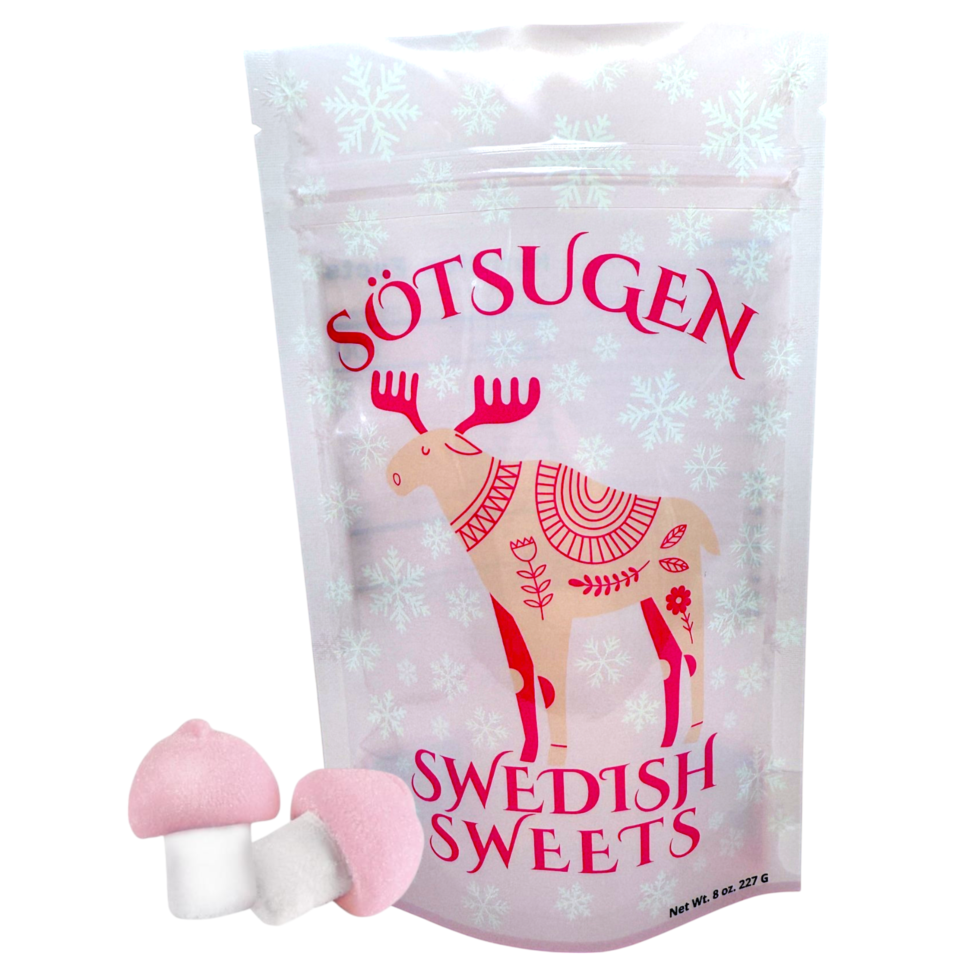 Foamy mushrooms swedish candy