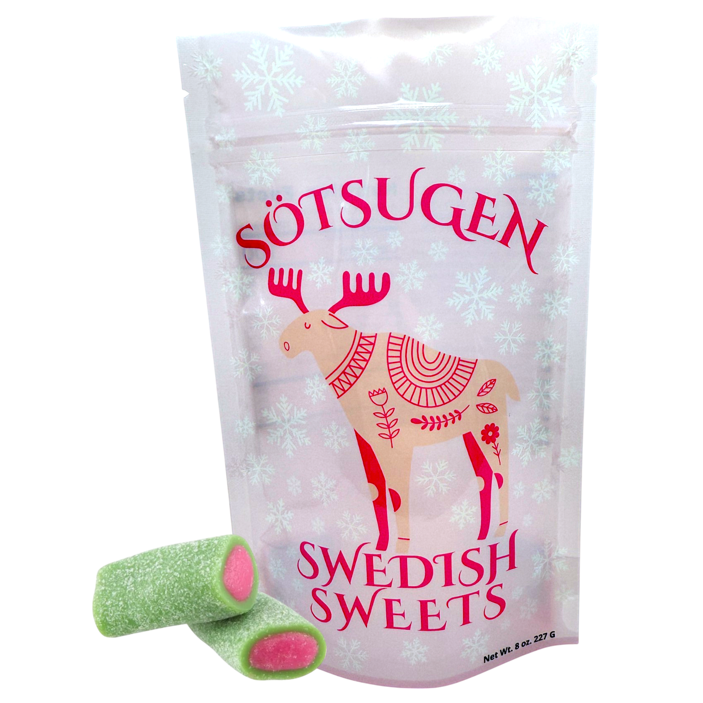 swedish candy watermelon logs