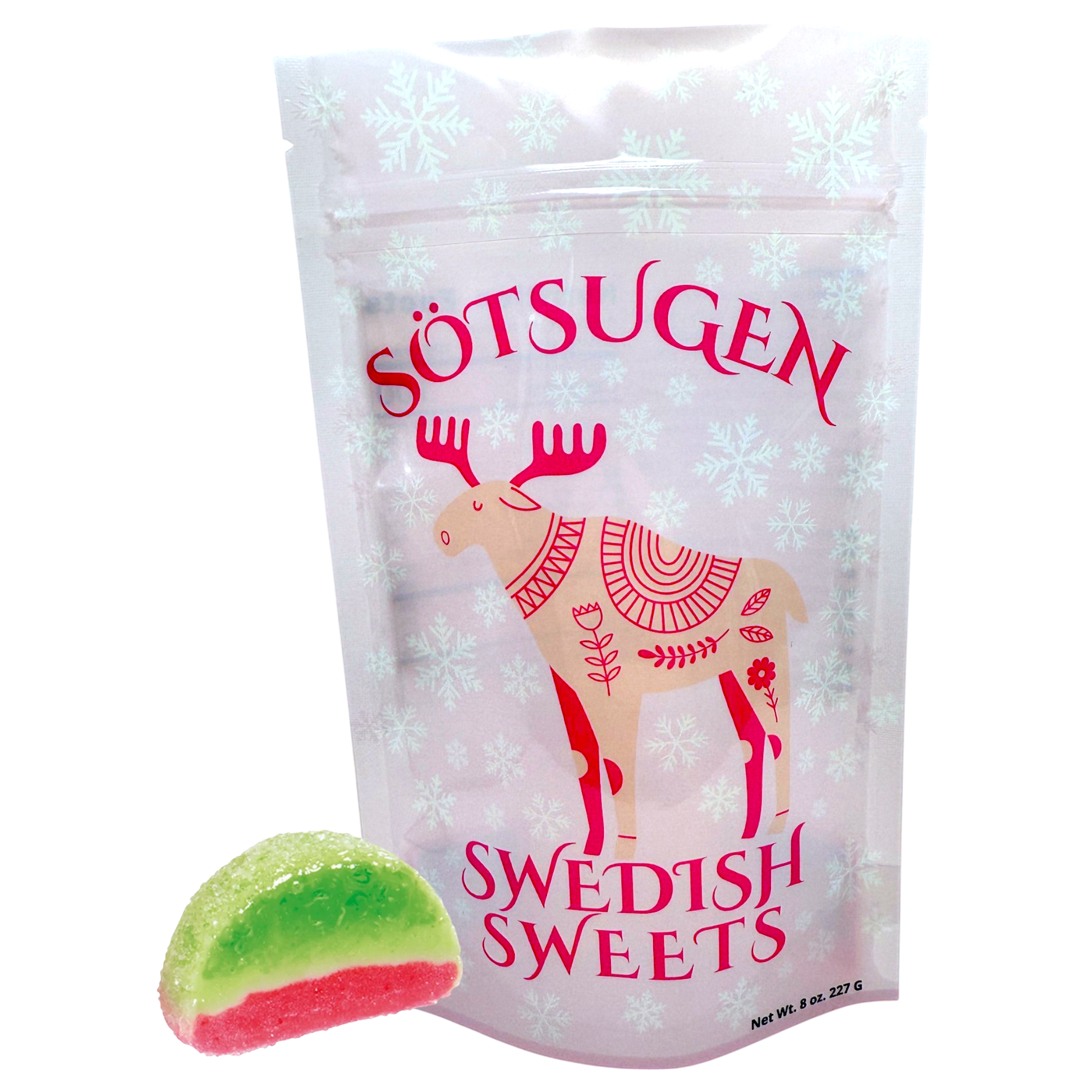 Fizzy melon bombs swedish candy